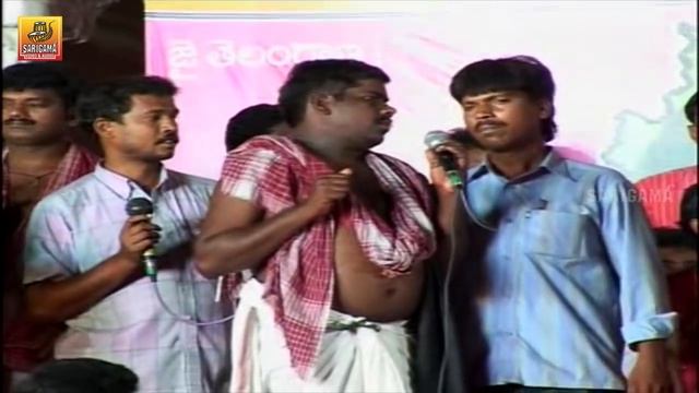 Warangal Srinivas Song 1 Live Performance at Telangana Sambaralu || Telangana Folk Songs смотреть онлайн