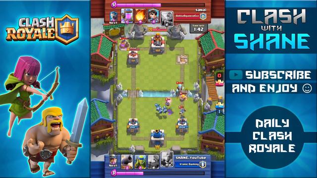 THIS DECK IS INSANE!!! | Clash Royale | MINER + MINI PEKKA IS SO GOOD!! - LEGENDARY GAMEPLAY (F2P) смотреть онлайн