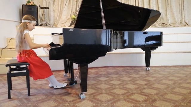 Шипуля Василиса 9 лет Й. Накада этюд,, Allegro,, смотреть онлайн
