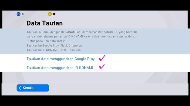 TERBARU ! CARA MENAUTKAN AKUN DENGAN KONAMI ID PES 2021 MOBILE SEBELUM UPDATE EFOOTBALL 2022 смотреть онлайн