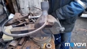 Самодельная рейка  из маховика для самодельного дровокол в речного.