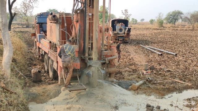 Borewell Complete Drilling Amazing | 20 HP Water in 480 feet depth | Borewell Drilling Step By Step смотреть онлайн