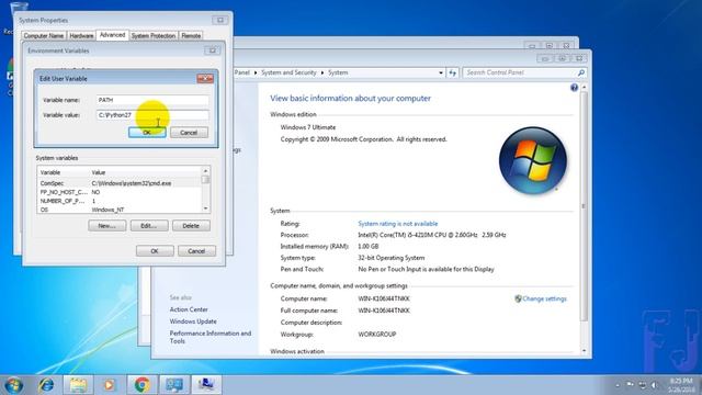 How to install django with virtualenv on Windows 7-- Django tutorial series смотреть онлайн