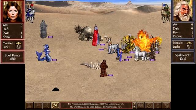 HEROES 3 COMBAT (9999 EACH SLOT) CONFLUX VS RAMPART смотреть онлайн