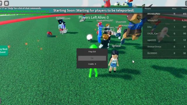 Roblox Fling Gui Script Pastebin смотреть онлайн