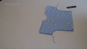 Как сшить распашонку для новорожденного. Шьём с Оксаной Валерьевной.
