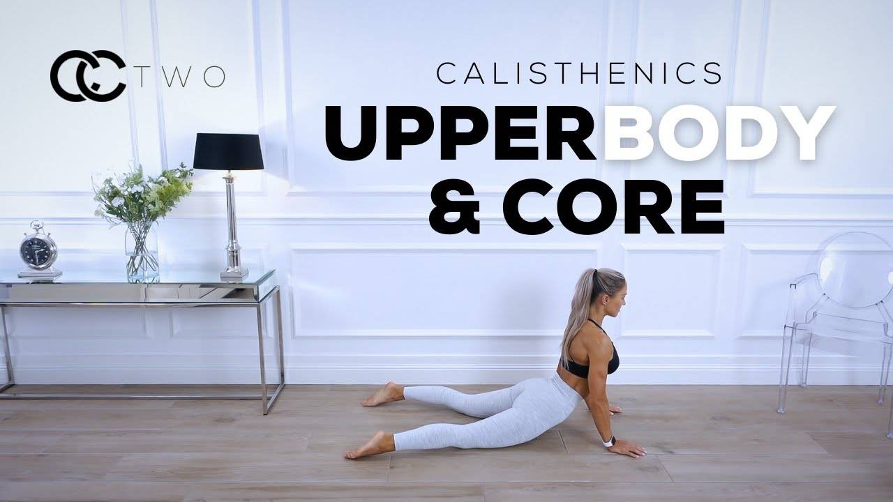 Caroline Girvan - CALISTHENICS UPPER BODY & CORE WORKOUT - Bodyweight Only _ Day Two смотреть онлайн