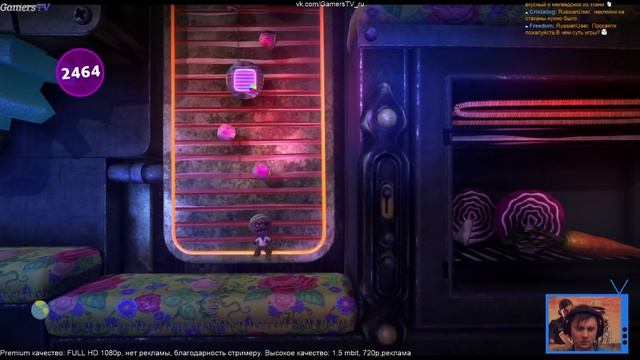 LittleBigPlanet 3 PS4 обзор прохождение первого часа игры