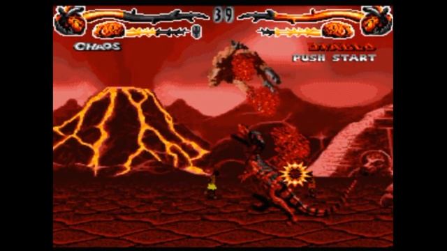 Sega Mega Drive 2 (Smd) 16-bit Primal Rage Обзор Персонажей