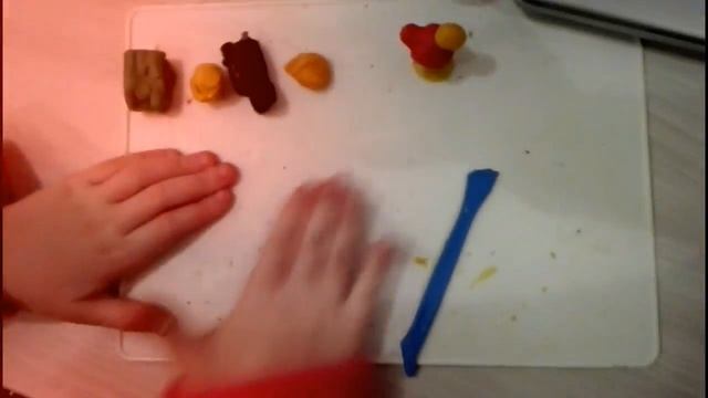 лепим птичку из пластилина смотреть онлайн