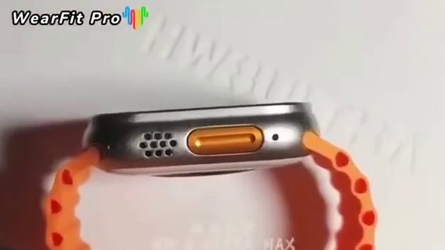 Original HW8 Ultra Max Series 8 Smart Watch NFC 49MM Temperature Bluetooth Call Blood Glucose 3 смотреть онлайн