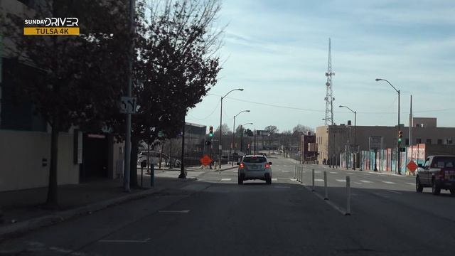 Tulsa 4K - Driving Downtown -  Oklahoma, USA
