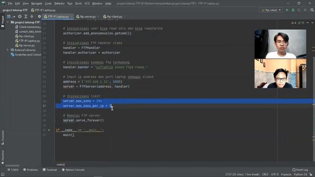 FTP Server Using Python смотреть онлайн