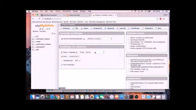 Installing Concrete 5 CMS on XAMPP смотреть онлайн