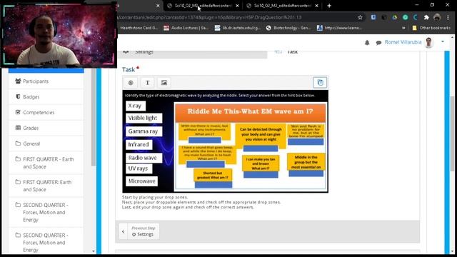 Moodle LMS Tutorials I H5P Drag and Drop смотреть онлайн