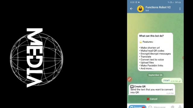 how to create a QR code for ? ] QR code using telegram Bot ] смотреть онлайн