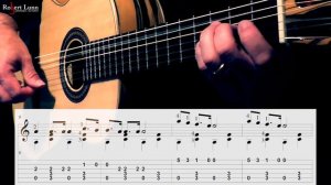 FUNERAL MARCH (Main Theme) - Chopin - Includes Sheet Music/TAB - Classical Guitar
