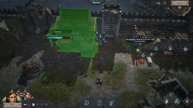 Siege Survival Gloria Victis gameplay - New worker Rena - Day 10 mistakes - The Crafts District ope смотреть онлайн