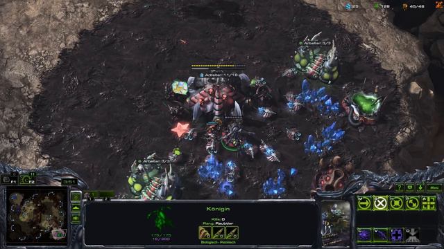Scout = lose? Zv? - 1v1 - Starcraft 2: Legacy of the Void (German | Deutsch) смотреть онлайн