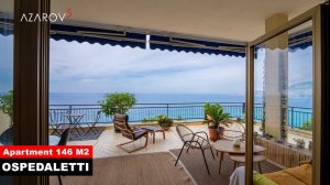Apartment in Ospedaletti with sea view