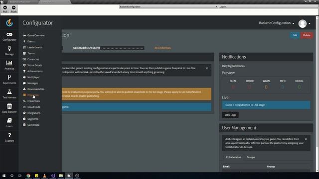 UE4 GameSparks Source Control Plugin смотреть онлайн