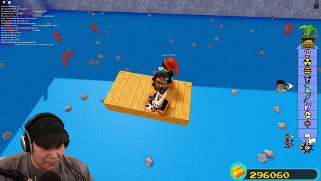 HIDDEN BOAT WITH GLITCHED 1M HP BLOCKS! Build A Boat