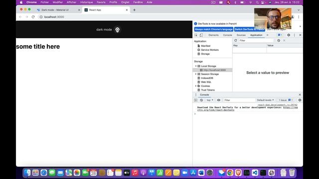 How to Implement REACT DARK MODE and PERSIST in storage смотреть онлайн
