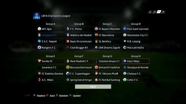 PES 2013 UEFA Champions League 2022-2023 (Group Stage) смотреть онлайн
