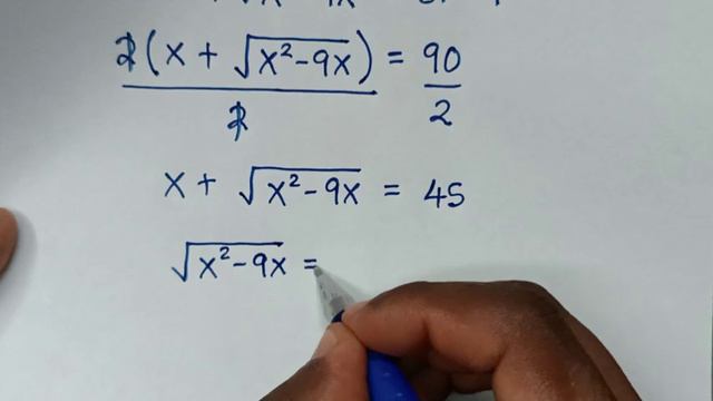 A Nice Algebra Problem | Can you solve this? | Math Olympiad | X=? смотреть онлайн