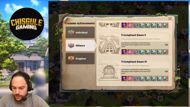 DAY 1: We enter into the Lost Kingdom in Rise of Kingdoms смотреть онлайн