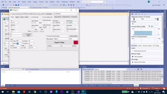 Work in Progress: User Interface for FFmpeg смотреть онлайн