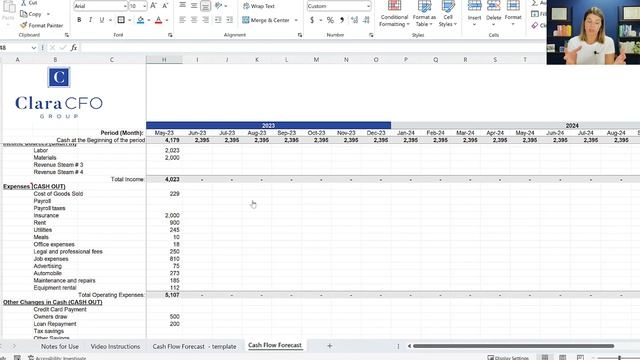 How to Create a Cash Flow Forecast (in under 20 minutes) {FREE TEMPLATE} смотреть онлайн