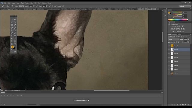 Turning my Pet Portrait into a Renaissance Oil Painting Using Photoshop | Petikoviko смотреть онлайн