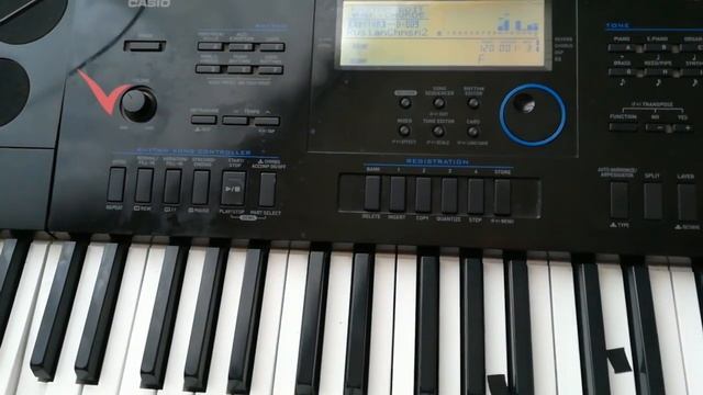 Создание стиля на CASIO 6200 смотреть онлайн