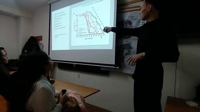 Лекция о старении на мед факе КРСУ Дмитрий Веремеенко 04.02.2023 часть 1/3 смотреть онлайн