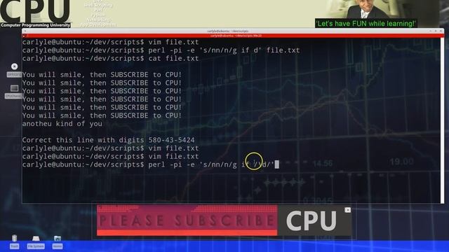 Perl selective substitution on lines with digits or numbers смотреть онлайн