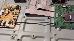 Samsung UE40NU7120 Самсунг телевизор сгорела половина подсветка пол экрана засветы разборка