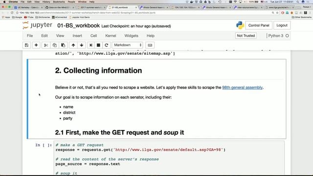 [Data on the Mind 2017] Collecting data from the web смотреть онлайн