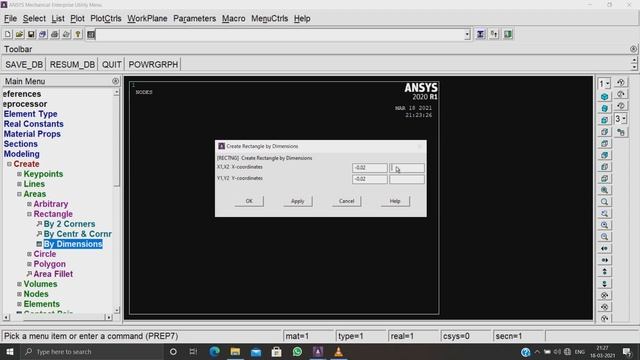 Analysis of a Composite laminate sheet using Ansys Mechanical APDL. смотреть онлайн