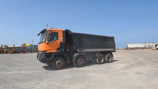 2017 Renault Kerax K440 8x4 Dump Truck - Dubai, UAE Timed Auction | 22 & 23 March 2022 смотреть онлайн