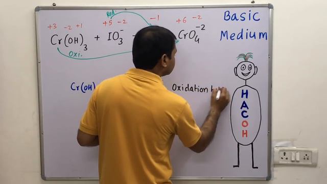 8.24-Simple Trick to Balance Redox reactions in basic medium by oxidation number method смотреть онлайн