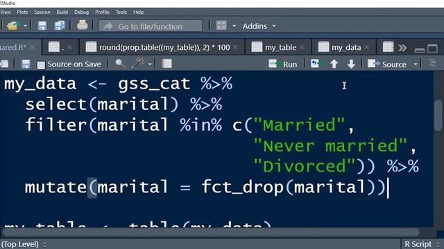 Chi squared test using R programming смотреть онлайн