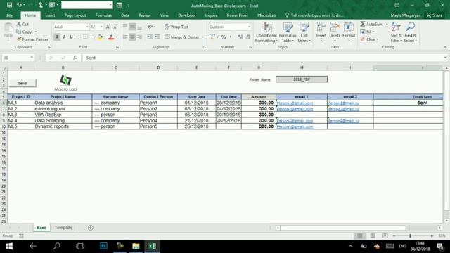 Excel VBA: Outlook emails automation смотреть онлайн