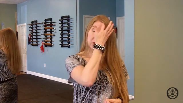 How to do Belly Dance Head Slides - Ahlam Academy смотреть онлайн