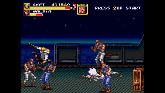 STREETS OF RAGE 2 Sketch Turner смотреть онлайн