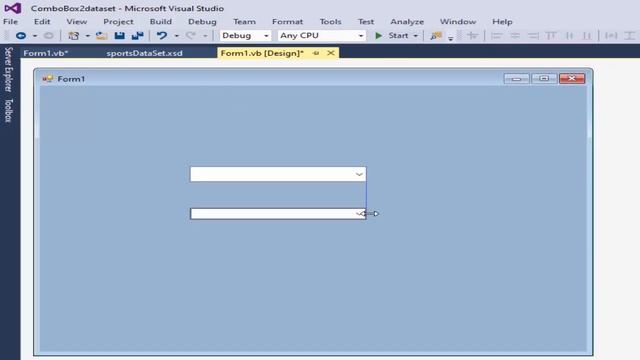 Fill Combobox depend on another combobox using dataset in VB.net смотреть онлайн