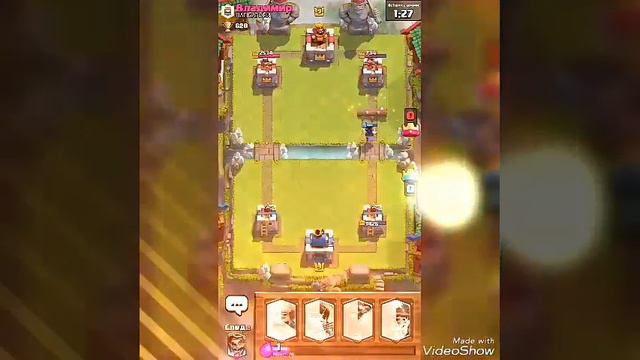Легендарные карты против карт со 2 арены|Clash Royal смотреть онлайн