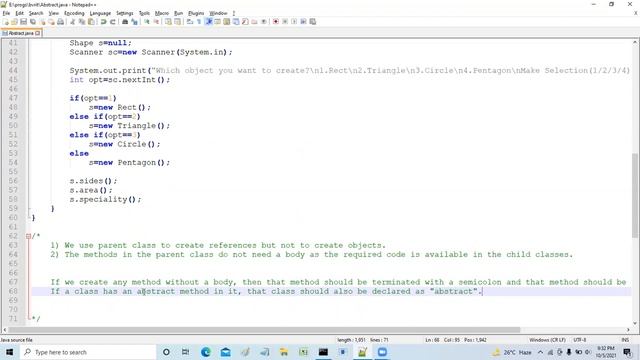 Java - Abstract Methods and Abstract Classes смотреть онлайн
