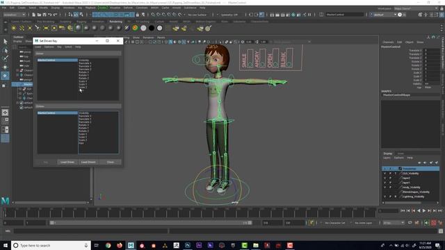 Maya Rigging - Custom Attributes смотреть онлайн