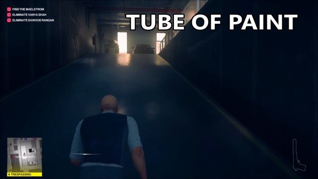 Hitman 2 - "Chasing A Ghost" - Laundry Business Documents & Tube of Paint Locations смотреть онлайн